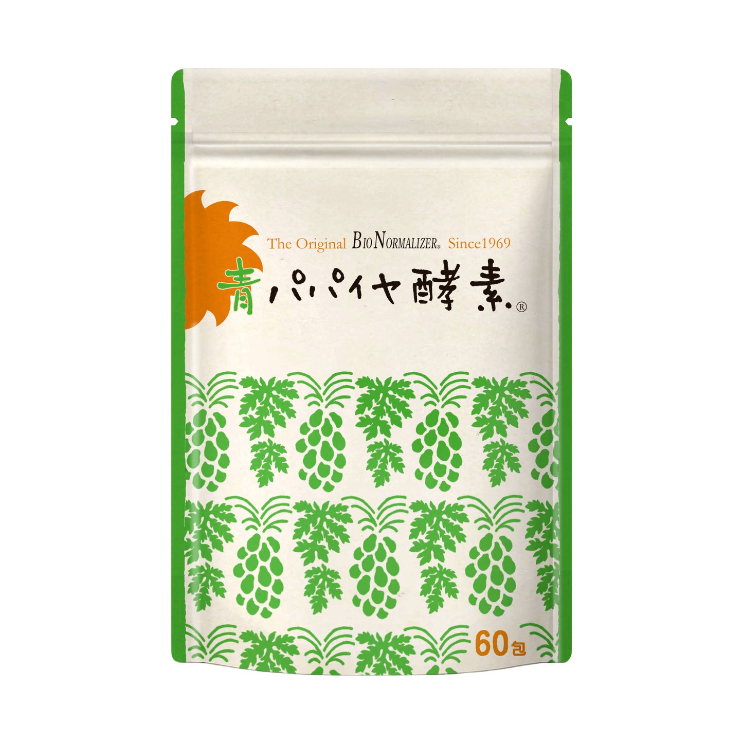 青パパイヤ酵素 顆粒タイプ 60包入（1カートン 50袋）